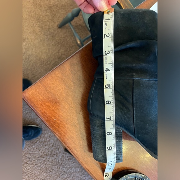 ALDO black suede boot size 7 - Picture 8 of 8